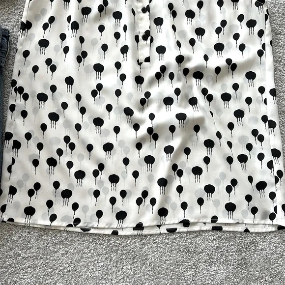 Anthropologie Maeve Balloon Print Blouse - Picture 4 of 5